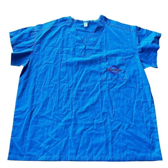 Vintage 90’s Johnson & Johnson Campaign For Nursing’s Future Scrubs Top Sz Large - Picture 1 of 6